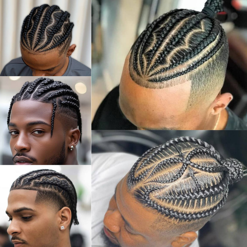 4 snake braids